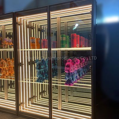 Taille personnalisée Tendances de la mode Casse d'affichage de miroir pour modèles de pain et de tabac