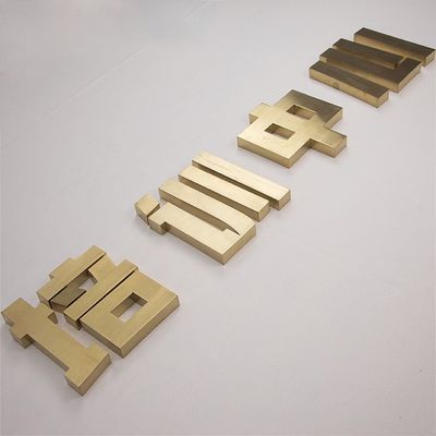Signalisation numérotée de la maison à tubes LED Taille personnalisée Signalisation électronique avec éclairage LED