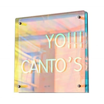DC 12V/AV110V-220V Infinity Mirror Letters LED Design délicat pour les enseignes des centres commerciaux