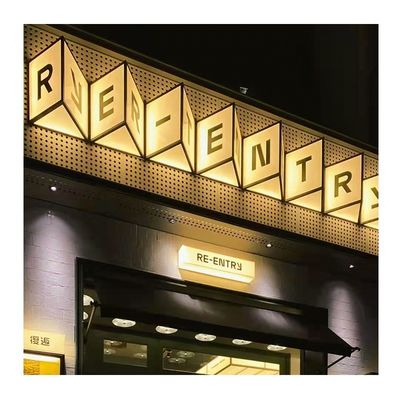 Tableau numérique pour la publicité Signe ouvert LED lumière lumineux caractères alphabétiques lettre