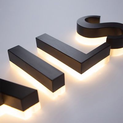 Tableau numérique pour la publicité Signe ouvert LED lumière lumineux caractères alphabétiques lettre