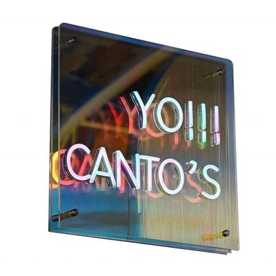 L'acrylique personnalisé 3D LED Lettres miroir Infinity Mirror pour les panneaux publicitaires