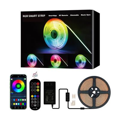 Solution d'éclairage hôtelier bande LED Rgbic avec 30/60/90/120/144 LED et Smart WIFI RGB APP