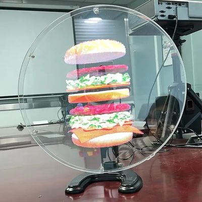 100-240W/AC 50/60HZ Voltage d'entrée Ventilateurs holographiques pour affichage de ventilateur LED holographique 3D