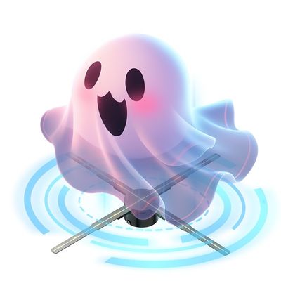 Affichage publicitaire en hologramme à hauteur de pixels de 5 mm pour écran de projection de ventilateur holographique 3D