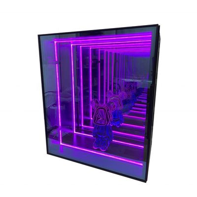 DC12V/AC110-220V Voltage Infinity Mirror Abyss Cases d'affichage pour les vitrines de votre magasin