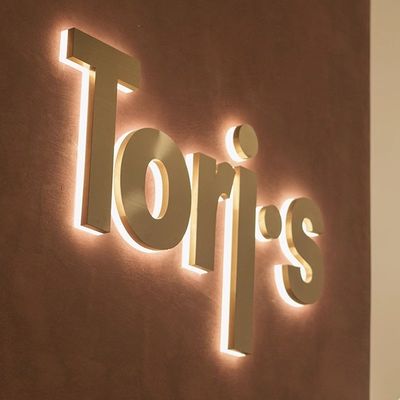 50000 heures de travail toute la vie Lettres de canaux LED personnalisées pour l'affichage extérieur des magasins