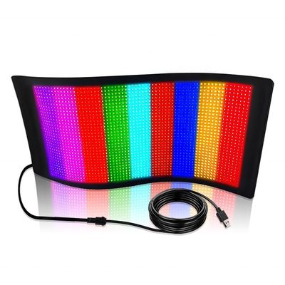 Interface d'entrée USB à LED numérique intérieur pour magasin Hotel Bar Voiture programmable