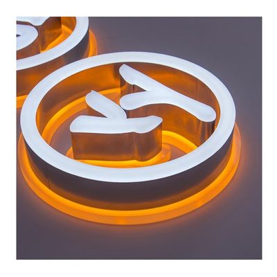 Taille personnalisée Front éclairé et rétroéclairé 3D LED Signal de la chaîne de lettres pour la publicité de porte