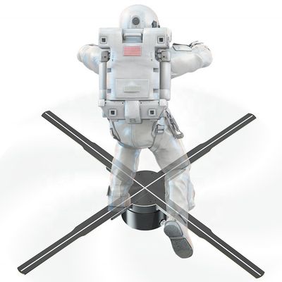 Projecteur d'hologramme 3D contrôlé par nuage avec taille réglable et fonction d'épissure