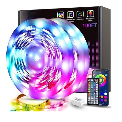 18/30/60 LED SMD5050 LED Flexible Light Strip Kit DC 12V/24V pour la décoration commerciale
