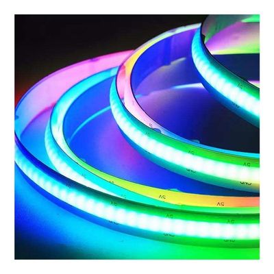 Largeur de PCB 3 mm/5 mm/8 mm/10 mm/12 mm RGBW COB LED Strips pour le rêve commercial Durable
