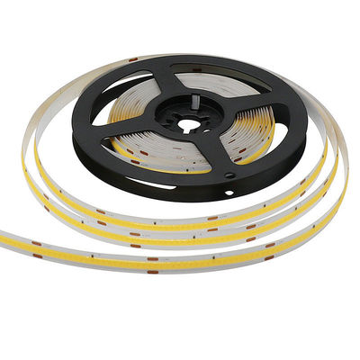 3- haute IRC 90 LED couleur DC24V LED sans points Cob Strip 528Leds pour un éclairage flexible
