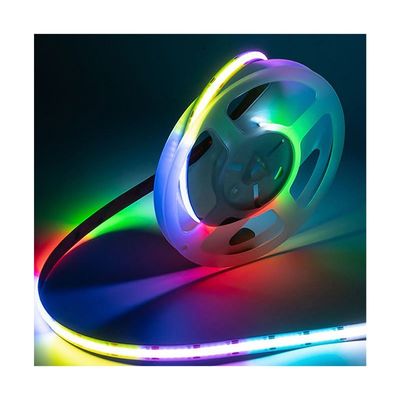 Commercial Dream Color Smart Adressable RGB COB LED Strips avec une conception atténuée