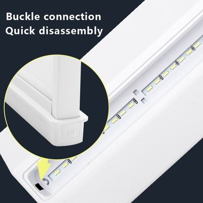 A4/A5 Porteur d'affichage de menu de table à LED acrylique rechargeable avec température de couleur 8000K