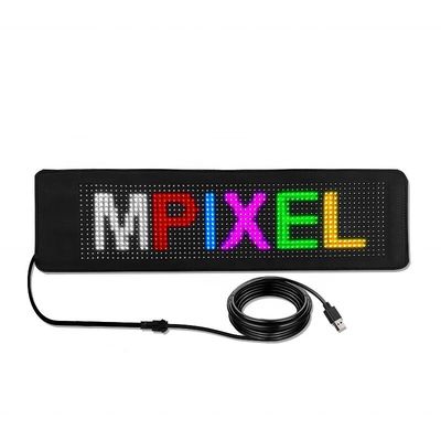 Panneau de commande de l'application Bluetooth affichage de panneau de voiture LED flexible