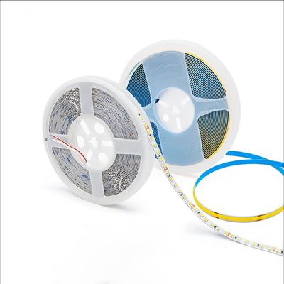 10W/M RA90 Flexible bande COB DC 12V 24V ultra mince 5mm sans point 480leds lampe à bande COB