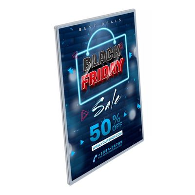 Boîte lumineuse LED à cadre magnétique mince pour affiches de films publicitaires intérieurs A1 A2 A3 A4 A5