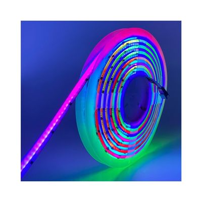 Couleur changeante multicolore flexible COB LED Strip Light 16,4ft 5m 24V pour la chambre chambre à coucher Fête décoration bricolage