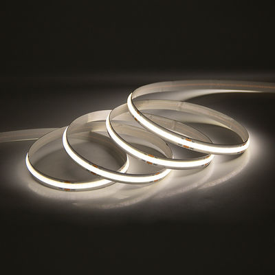 Lumières de maison de vacances colorées 24V RGBCW bande LED Cob addressable avec contrôleur et 6000lm