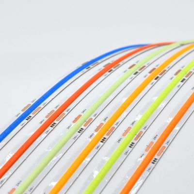 RGBCW RGBW RGB COB Silicone à bande LED adressable Light Cob Strips pour les cordes légères