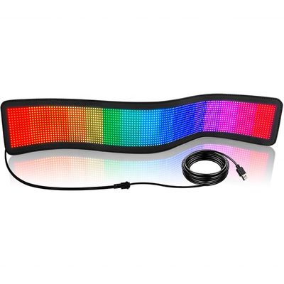 Module LED imperméable à l'eau contrôlé par application de smartphone pour écran d'affichage de carte LED flexible