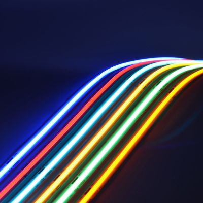 RGBCW RGBW RGB COB Silicone à bande LED adressable Light Cob Strips pour les cordes légères