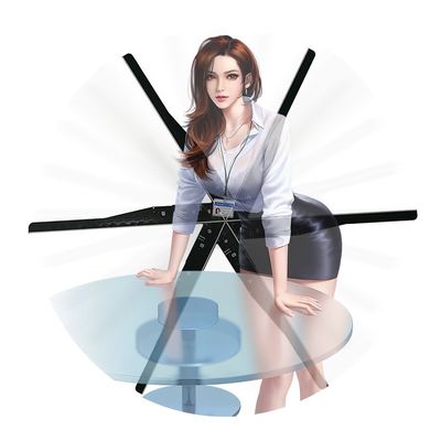 Affichage holographique 3D avec publicité extérieure et temps de réponse de 10 ms