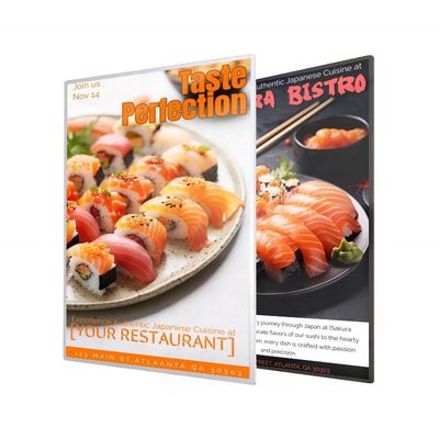 Boîte lumineuse à LED ultra-mince pour la lumière de travail dans le marketing de cinéma de restaurant Noir/Argent