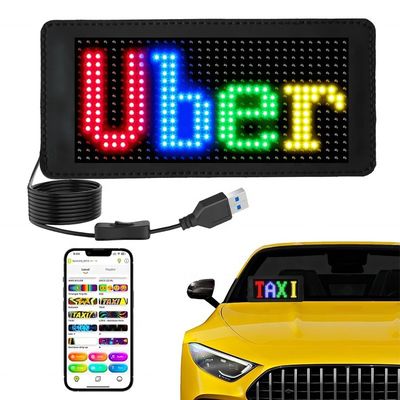 Affichage LED à matrice de couleur RVB mobile pour les besoins de la publicité des véhicules