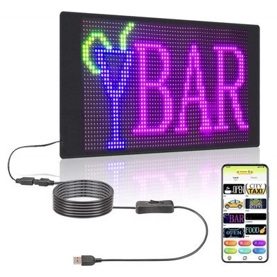 800 à 1100 cd/m2 Luminosité Panneau LED flexible pour écran de module de matrice de publicité automobile