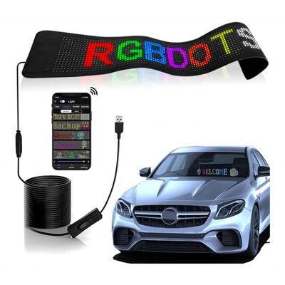 Affichage à LED à panneau souple RGB programmable pour la publicité