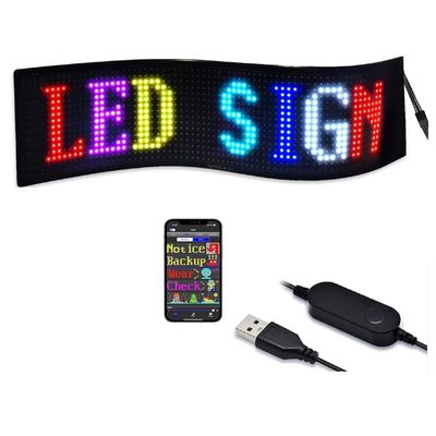 IP66 Magasin d'affichage à LED pour voiture pour les besoins du client 390x107/672x122/390x187/672x218mm