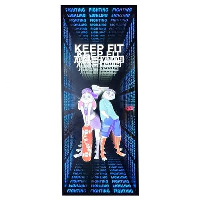 Affichage personnalisé 3D Infinity Mirror Mini RGB Acrylique Neon Signe LED Lettres Light Box Signe