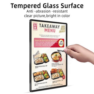 Affichage du menu rechargeable A4 A5
