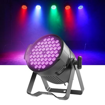 Réflecteurs Modèle privé 54x3w Rgbw Led Dmx Wash 3in1 Par Lumière pour la représentation sur scène