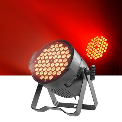 Éclairage résistant à l'eau 54*3w RGB 3in1 Led Par Can 64 RGBW Wall Washer Light Dmx pour les mariages