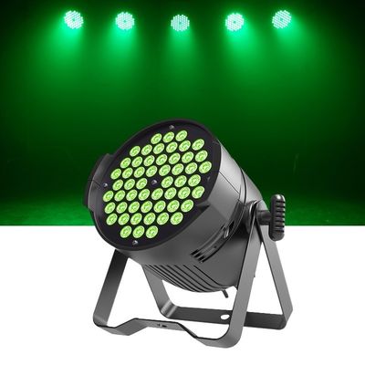 54x3w Rgbw Led Lumières de scène Modèle privé Dmx Laver 3 en 1 Par Lumière Aluminium pour mariage