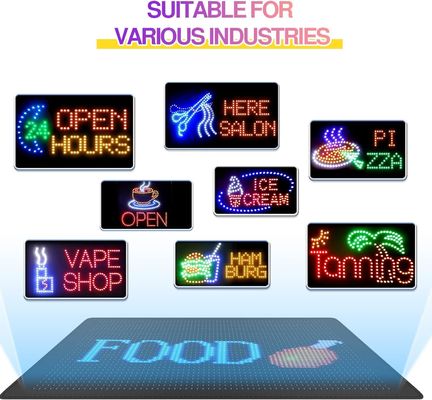 390x107mm Programmeable message de défilement affichage flexible écran LED signe pour l'aéroport