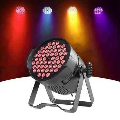 Lumière de scène LED Par Party Light Rgb 54*3w 3in1 Led Par Can Light Dj Disco Party Sortie