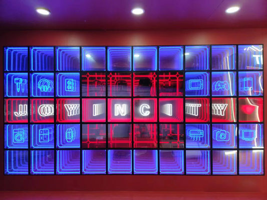 3D Hologram Abyss Mirror Light LED Strips Source lumineuse pour la définition de la projection