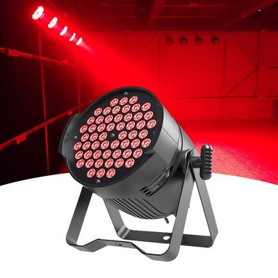 Éclairage de scène professionnel 54*3w LED Par Light avec DMX Control et activation sonore