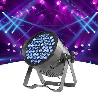 54*3w LED Par Light pour l'éclairage de scène contrôlé par DMX et AC100-240V Voltage d'entrée