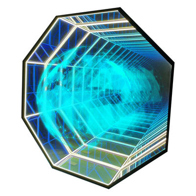 Transformez votre publicité avec notre holographique 3D Abyss Mirror LED Letters 2024