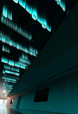 Transformez votre publicité avec notre holographique 3D Abyss Mirror LED Letters 2024