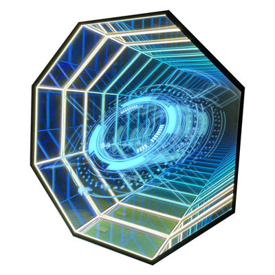12V Hologramme électronique 3D couche d'abîme miroir lumières publicitaires avec une grande durabilité
