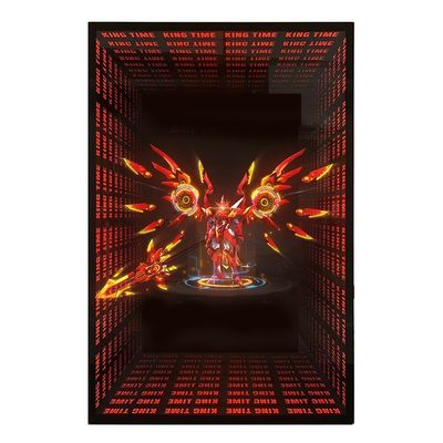 L'alimentation en courant alternatif à LED Fan Infinity Mirror Track Channel Letters pour l'affichage d'hologrammes 3D