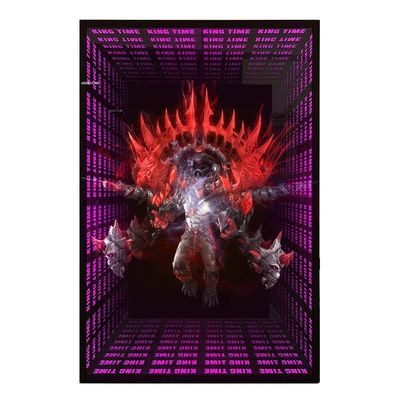 MirrorInfinity Mirror 3D LED avec des lettres acryliques et un effet 3D d'hologramme