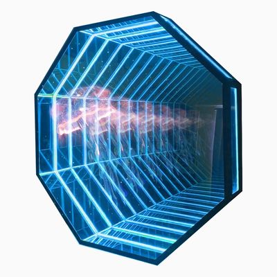 Indicateur de miroir LED personnalisé délicat avec hologramme 3D et durée de vie de 300000 heures