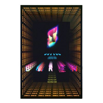 Lumière miroir de l'abîme extérieur La combinaison parfaite de lumières Neno et ventilateur holographique